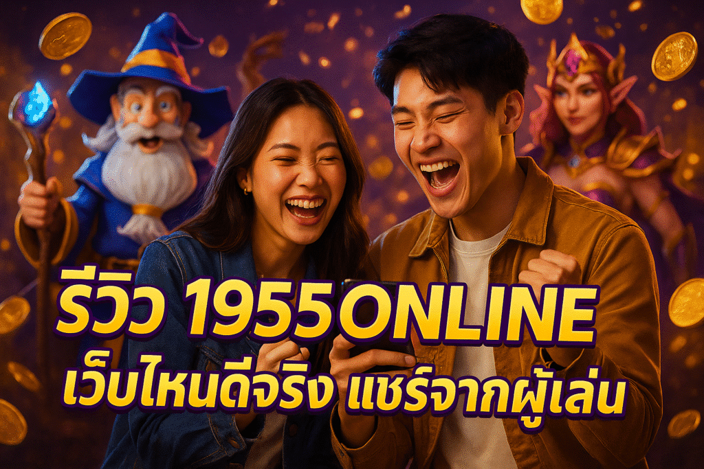 รีวิว 1955ONLINE เว็บไหนดีจริง แชร์จากผู้เล่น