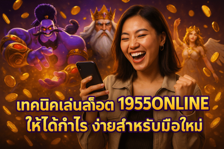 เทคนิคเล่นสล็อต 1955ONLINE ให้ได้กำไร ง่ายสำหรับมือใหม่