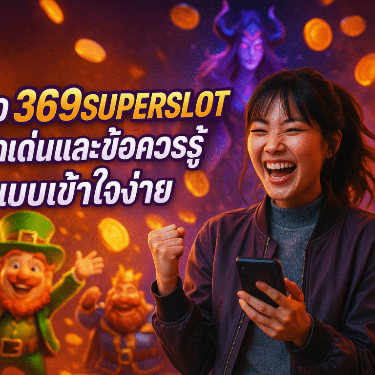 รีวิว 369SUPERSLOT จุดเด่นและข้อควรรู้แบบเข้าใจง่าย